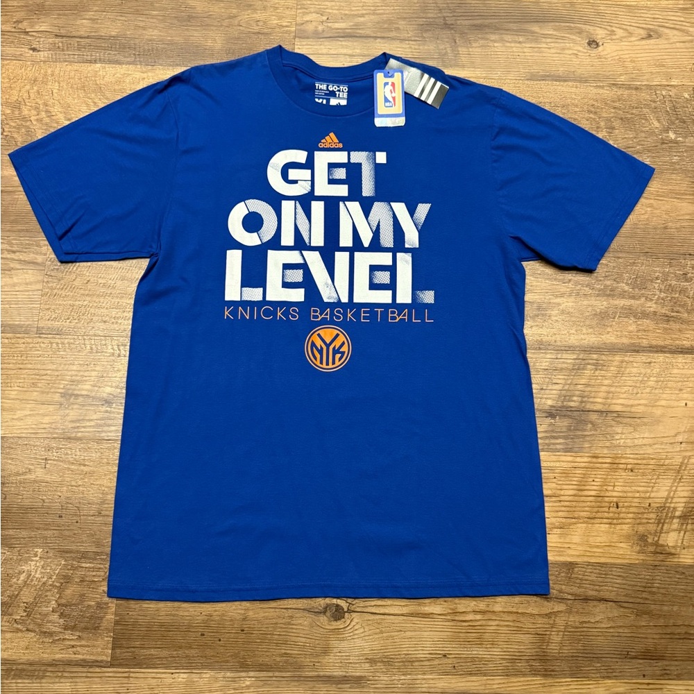 Men’s Adidas New York Knicks Basketball T-Shirt